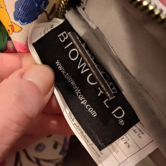 Like-New POKEMON Backpack Purse (Sleeping and Flowers) - Picture 10 of 15